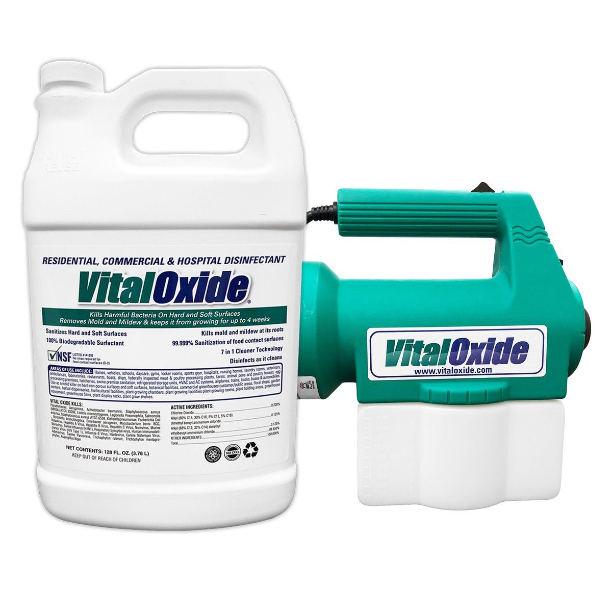 Vital Oxide Disinfectant Cleaner and Fogger Combo -  -  Production Services PPE :  – Production Services PPE